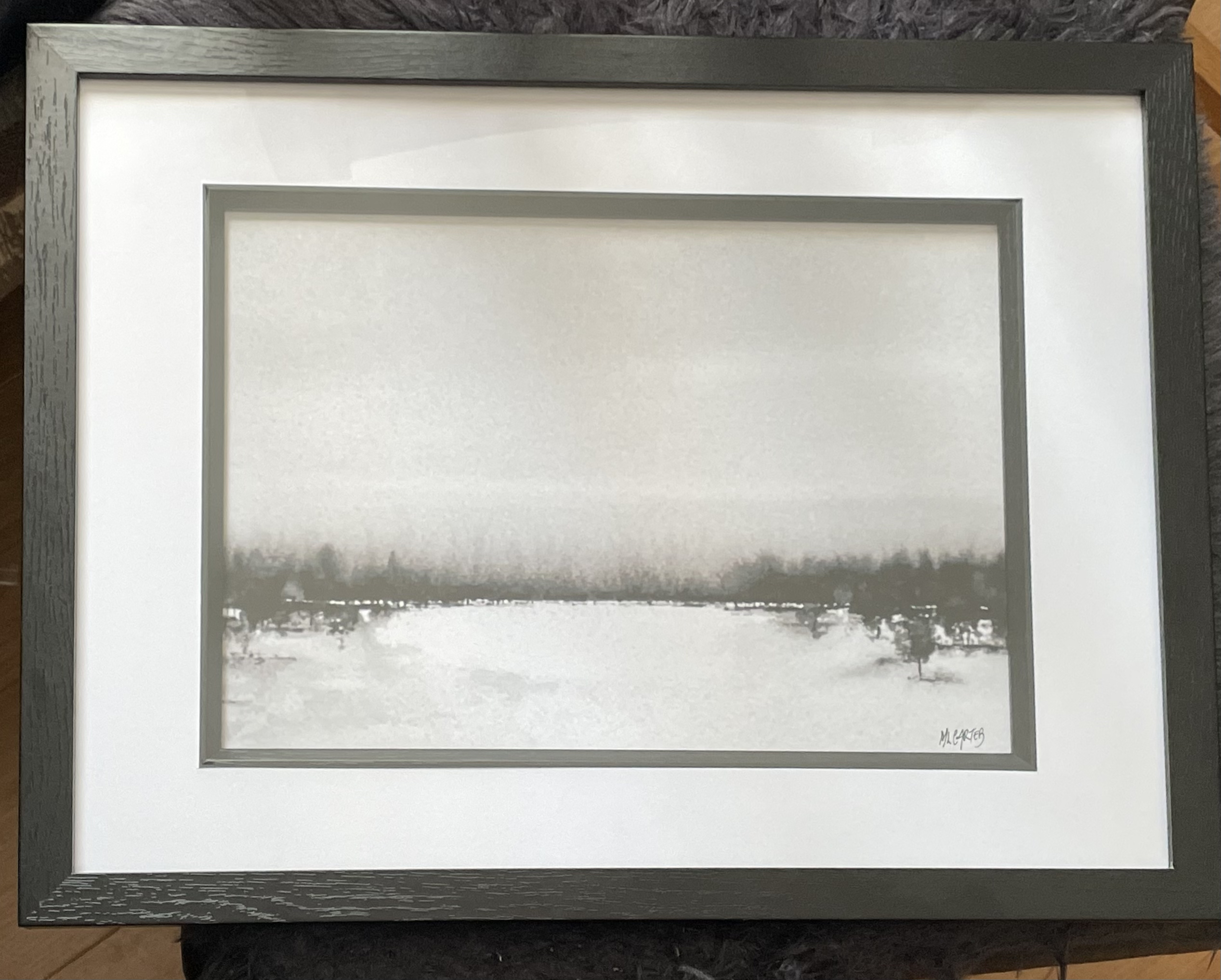 Snettisham Nature Reserve in WInter