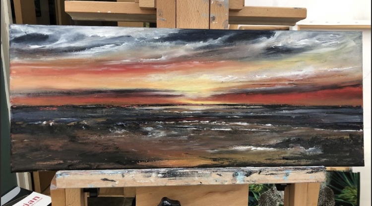 Old Hunstanton Windy Evening (2021)